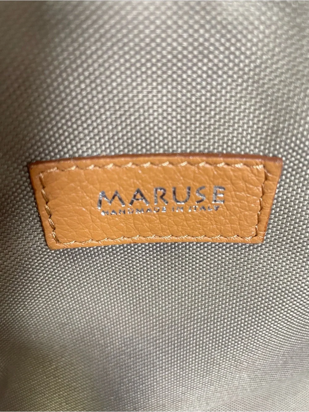 MARUSE Italy Full Grain Leather Laptop Backpack - Like New with Dust Bag